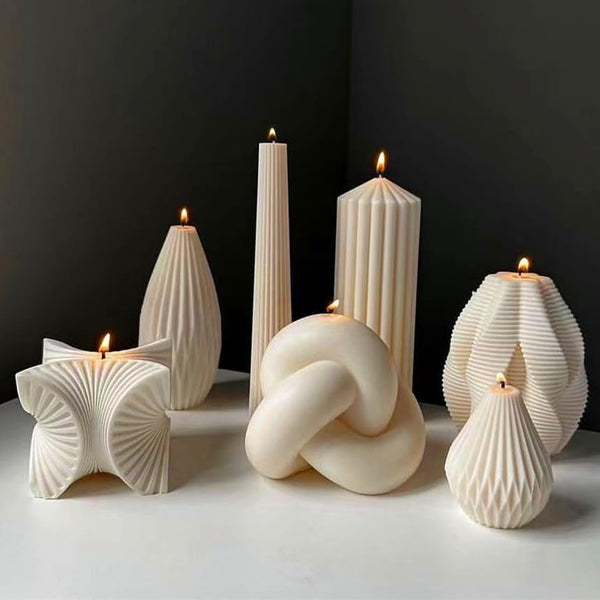 CandleCraft Pro™ | Knopf-, Kerzen- und Seifenform aus Acryl für zu Hause - Adorelle