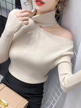 ChicSnip™-Pullover mit hohem Kragen - Adorelle