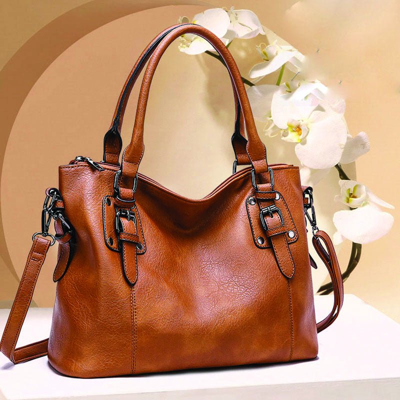 Hannah Bag™ | 100% Leder Retro Handtasche, ein Must-Have für jede Frau - Adorelle