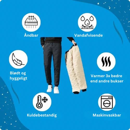 HeatGuard Trousers™ | Ultimative Thermohose für Wärme und Komfort - Adorelle