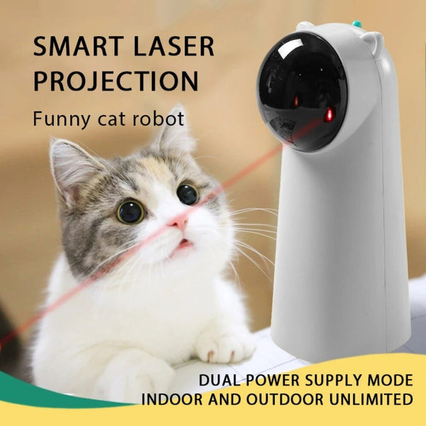 LaserPounce™ | Interaktives SmartCat-Spielzeug - Adorelle