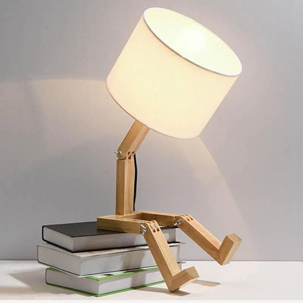 RoboWood Lamp™ | Beleuchten Sie Ihre Welt mit Stil - Adorelle